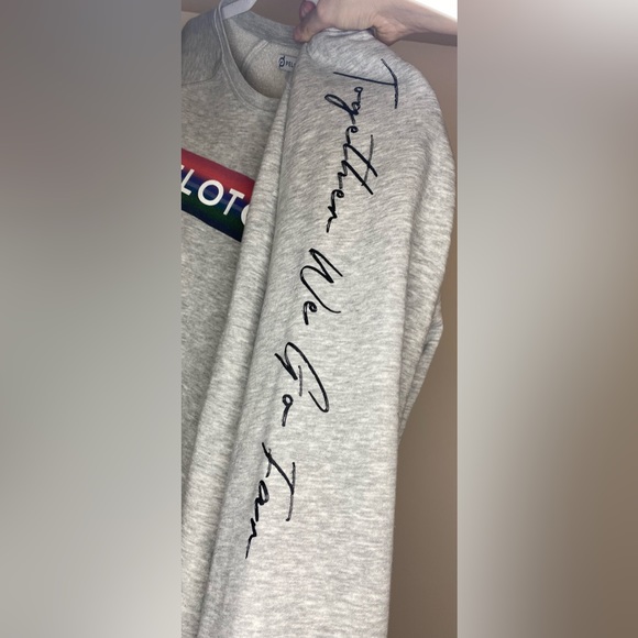 Peloton Crewneck - Gray - Size M - Picture 3 of 4